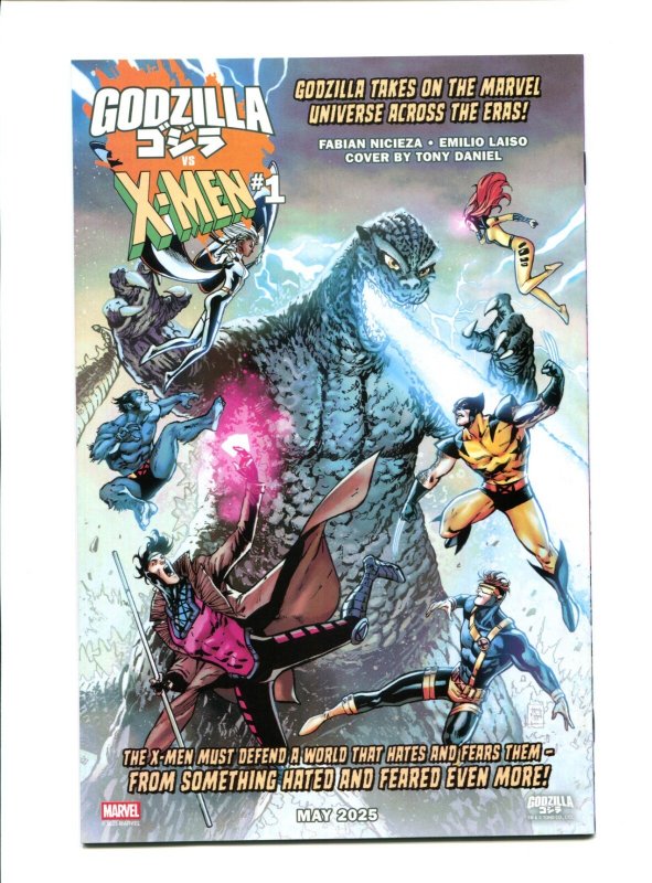 Godzilla Vs Fantastic Four #1 - Skottie Young Variant (9.2ob) 2025