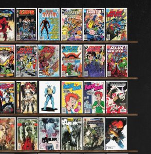 Huge Lot 150+ Comics with Blue Devil, Booster Gold, Blue Beetle & More!