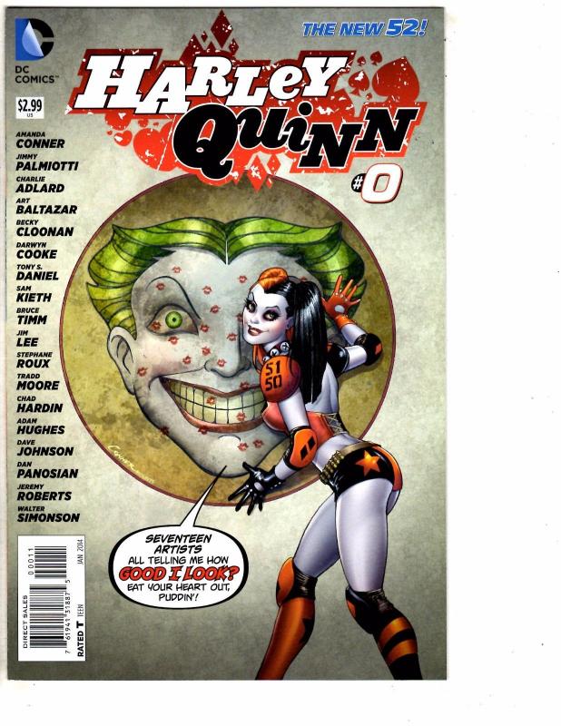 Harley Quinn #0 NM 1st Print DC Comic Book New 52 Batman Joker Suicide ...