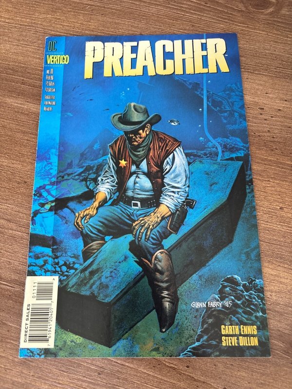 Preacher # 11 VF/NM DC Vertigo 1st Print Comic Book 19 J321