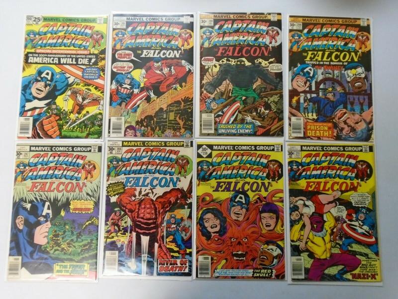 Bronze Age Captain America Comic Lot From:#200-250, 31 Diff Avg 6.0/FN (1976-80)