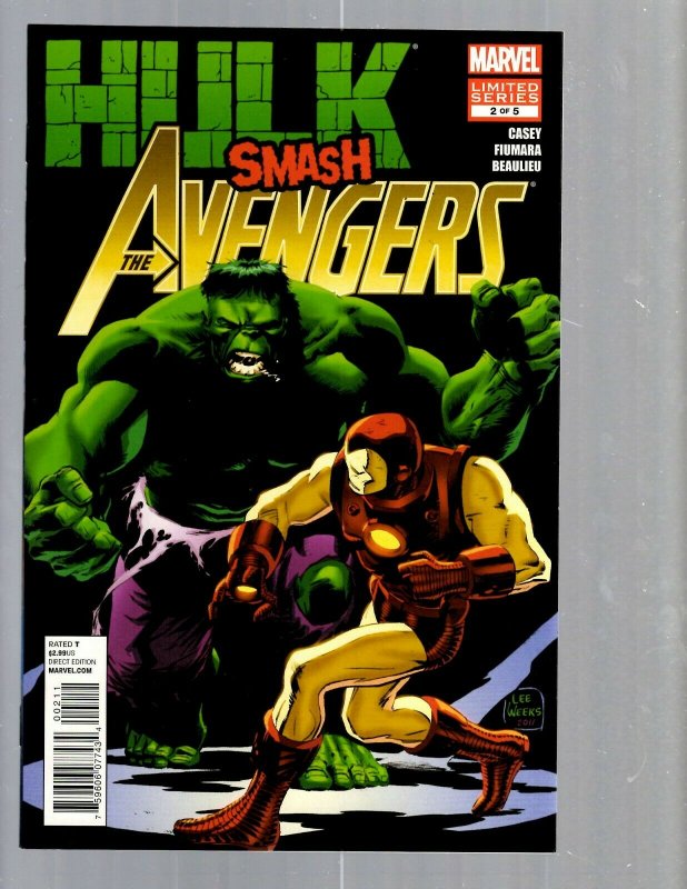 10 Comics Battle Scars #1-6 Hulk Smash Avengers #1 2 Secret Warriors #1 2 J448