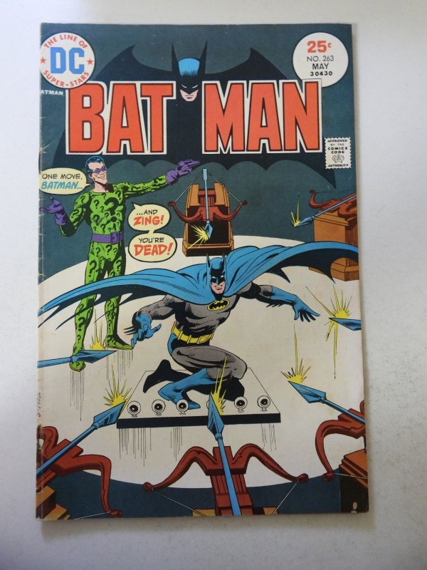 Batman #263 (1975) FN Condition