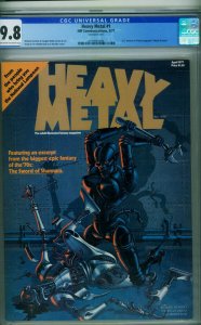 HEAVY METAL #1--APRIL 1977--CGC 9.8--BODE--MOEBIUS--2014541006