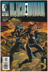 3 Black Widow Marvel Comic Books # 1 2 3 Grayson Marvel Knights Jones DC2