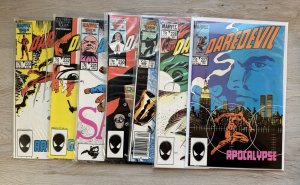 DAREDEVIL #226 & 227-233 Complete Set Miller Mazzuchelli BORN AGAIN Run Disney+