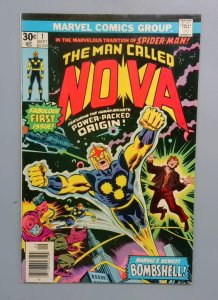 Nova #1 FN/VF 1st Appearance and Origin of Nova Richard Rider Marvel 1976