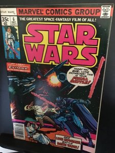 Star Wars #6 (1977) high-grade first Luke Darth battle key! VF/NM Cvill CERT!