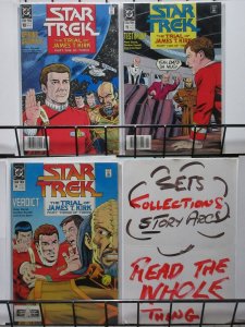 STAR TREK (1990 DC) 10-12 Gordon Purcell, Arne Starr Trial of James T Kirk