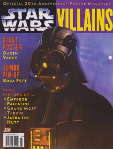 Official Star Wars 20th Anniversary Poster Magazine: Villains #1 FN ; Topps | Da
