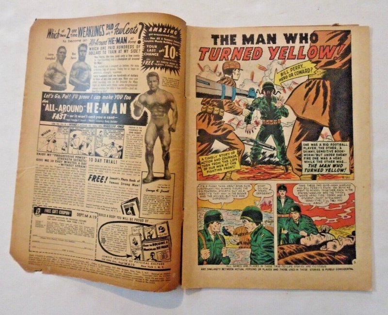 Man Comics (1951, Atlas) #10vg; Violent Cvr, Maneely &Robinson Art