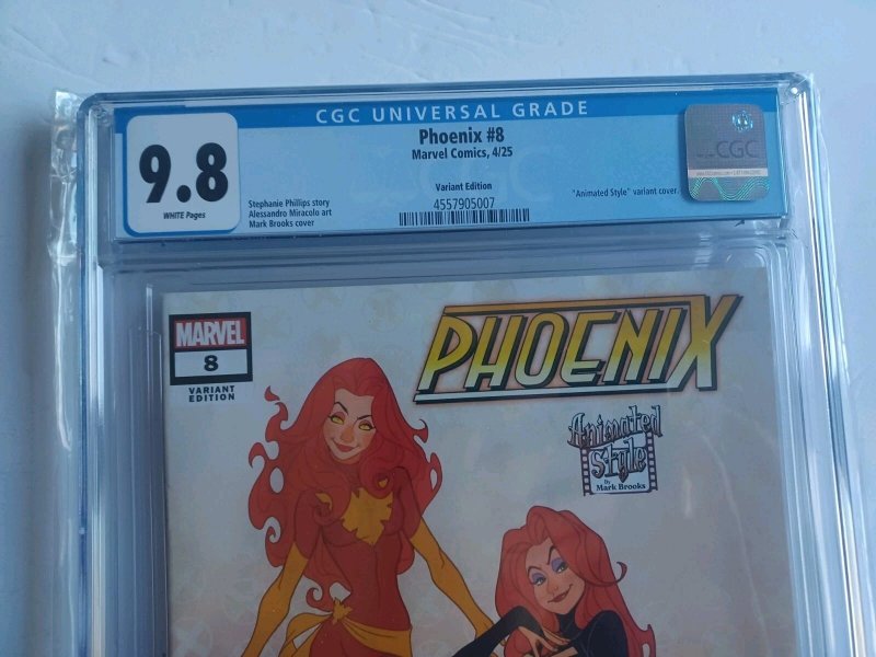 Phoenix #8 Mark Brooks Animated Style Variant Cover - 2025 - CGC 9.8