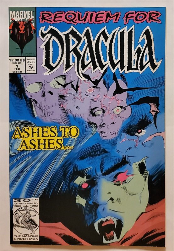 Requiem for Dracula #1 (Feb 1992, Marvel) 8.0 VF  