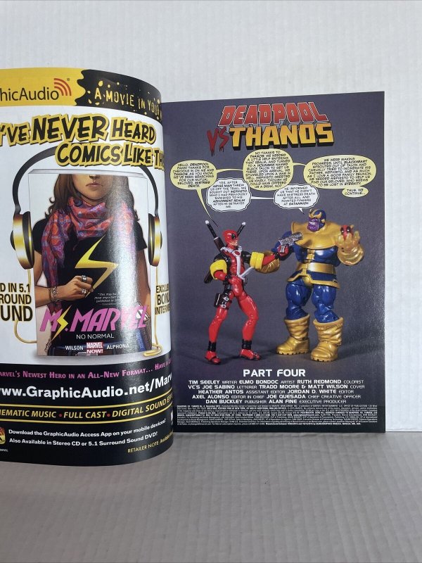 Deadpool Vs Thanos #4