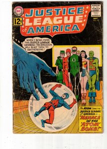 Justice League of America #14 1962 Affordable-Grade VG The Atom! VG COVELL CERT!