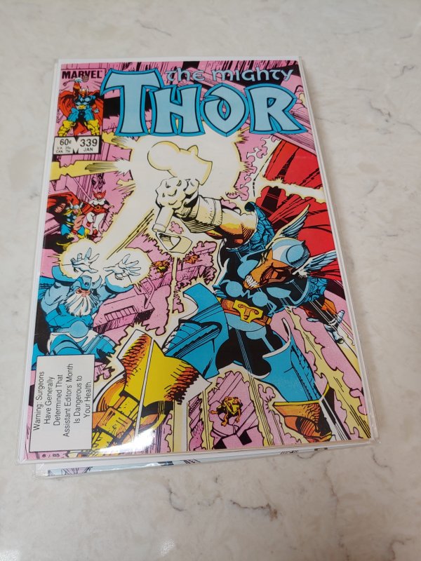 Thor #339 - 1st apperance Stormbreakers  - Marvel comics