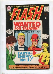 THE FLASH #156 (7.0) THE SUPER-HERO WHO BETRAYED THE WORLD!