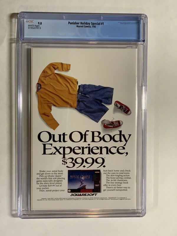 Punisher Holiday Special 1 Cgc 9.8 Wp Marvel