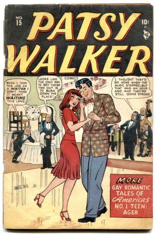 Patsy Walker #15 1948- Golden Age comic G/VG