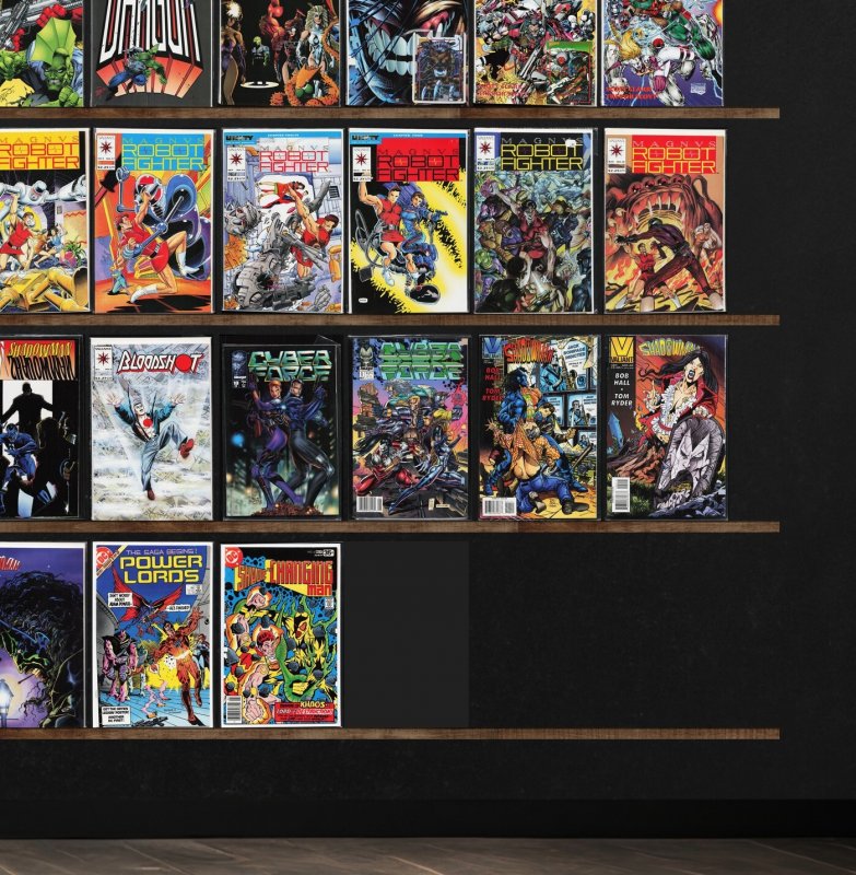 Huge Lot 150+ Comics with Magnus Robot Fighter, Eternal Warrior & More!