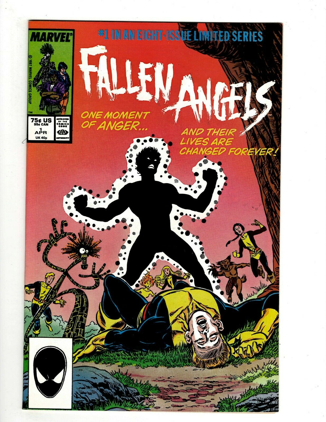 11 Marvel Comics Fallen Angels 1 2 3 4 5 6 7 What If 8 36 23 X Factor 1 Kz2 Comic Books Silver Age Marvel X Men Superhero Hipcomic
