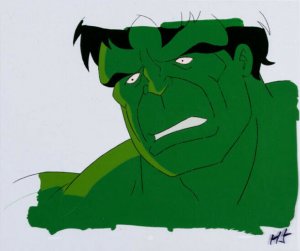 incredible hulk face stencil