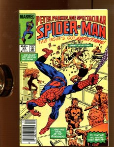 Peter Parker, Spectacular Spider Man #83 - Al Milgrom Cover! (9.0) 1983