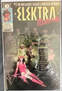 Elektra: Assassin #3 (1986, Marvel) NM-
