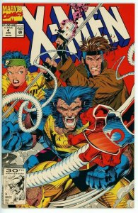 X-Men #4 (1991) - 9.4 NM *1st Appearance Omega Red*
