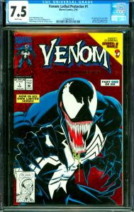 Venom: Lethal Protector #1 CGC Graded 7.5 1st Venom in His Own Title Holo Cover