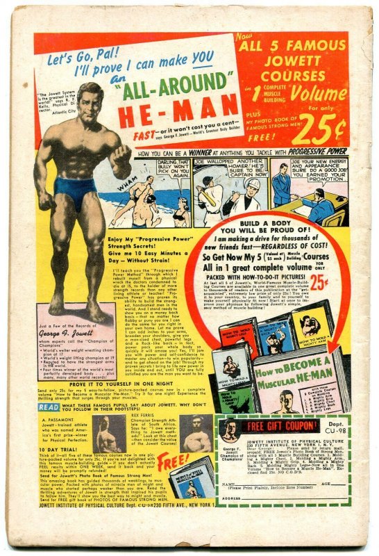 CURLY KAYOE #5-SAM LEFF-HEADLIGHT COVER-BOXING COMICS VG