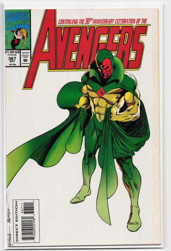 The Avengers #367 (1993) The Avengers