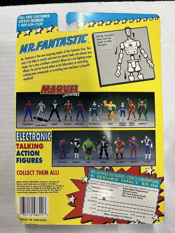 Toy Biz Marvel Super Heroes Mr. Fantastic 5-way Stretch