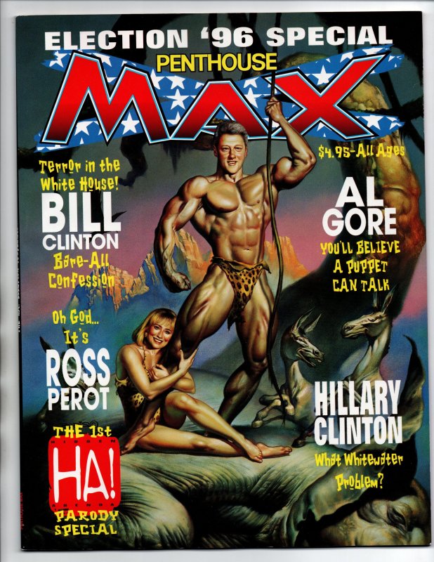 Penthouse Max #2 - Clinton Parody - NM