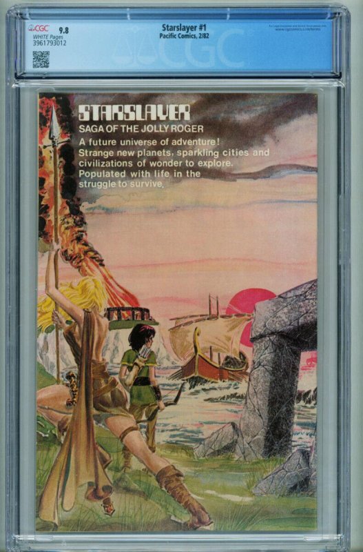 Starslayer #1 CGC 9.8 Preview of ROCKETEER comic book 3961793012