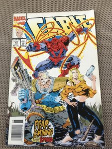 CABLE #12 newsstand : Marvel comics June 1994 VG; Senyaka, Scott Loboell art