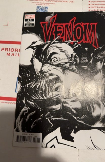 Venom #28 Stegman Sketch Cover (