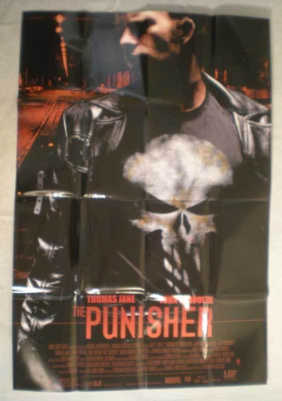 PUNISHER Promo Poster, Thomas Jane, Movie, 2004, Unused, more in our store, b