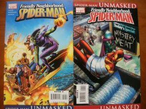 4 Near-Mint Marvel Comic: FRIENDLY NEIGHBORHOOD SPIDER-MAN #10 11 12 13 Goblin