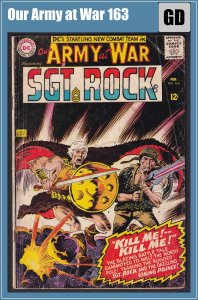 Our Army at War 163 (1966) GD Silver Age DC War Comics