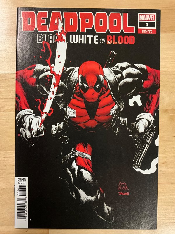 Deadpool: Black, White & Blood #1 Stegman Cover (2021)