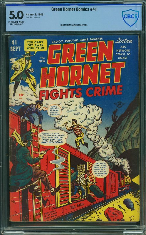 Green Hornet #41 (Harvey, 1948) CGC 5.0