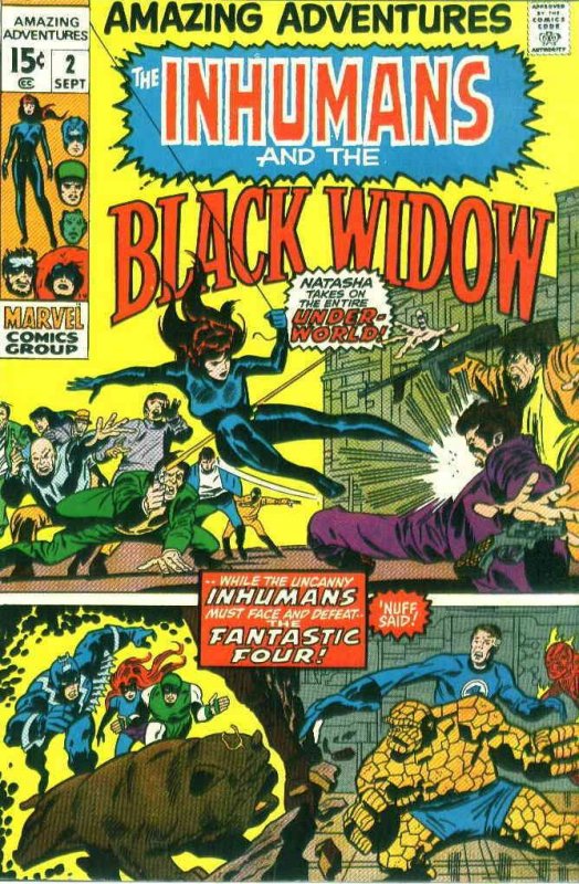 Amazing Adventures (3rd Series) #2 GD ; Marvel | low grade comic Black Widow - I