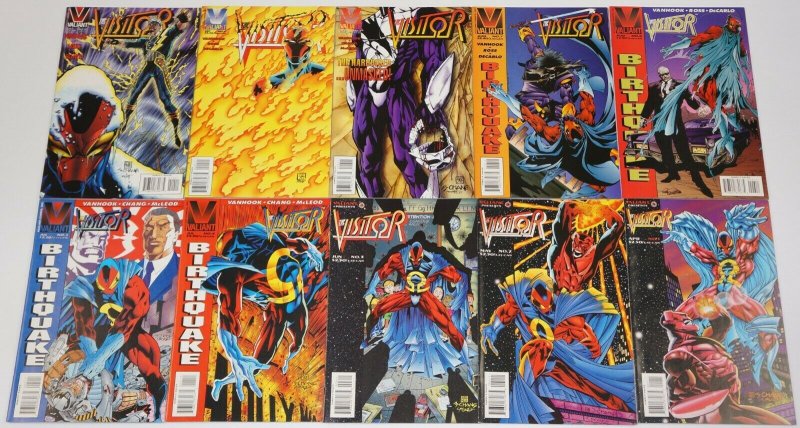 the Visitor #1-13 VF/NM complete series + vs the valiant universe #1-2 set lot