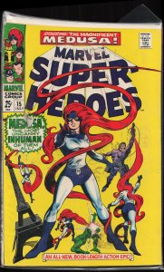 Marvel Super-Heroes #15 (1968) Medusa