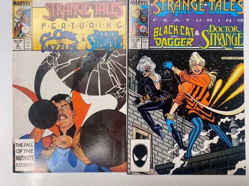 4 Strange Tales MARVEL COMICS #9 10 11 12 36 KM6