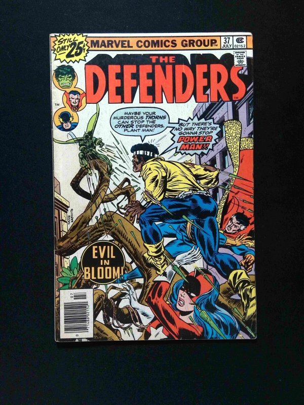 Defenders #37  MARVEL Comics 1976 VG/FN NEWSSTAND