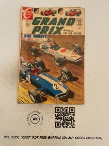 Grand Prix # 16 VG Charlton Silver Age Comic Book Rick Roberts Racecar 16 J221