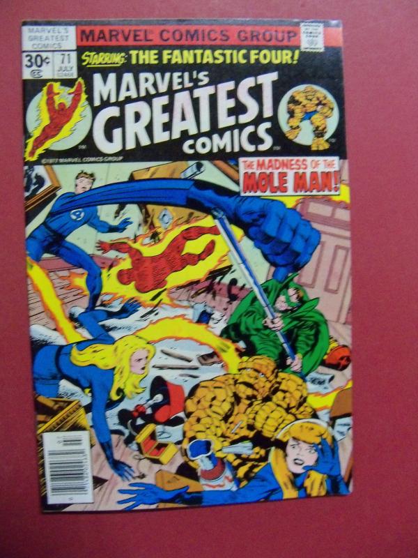 MARVEL'S GREATEST COMICS #71 (FINE/VF 7.0 or better) MARVEL COMICS 1979