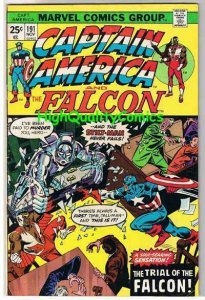 CAPTAIN AMERICA #191, FN, Stilt-Man, Trial of Falcon, 1968, Bill Mantlo